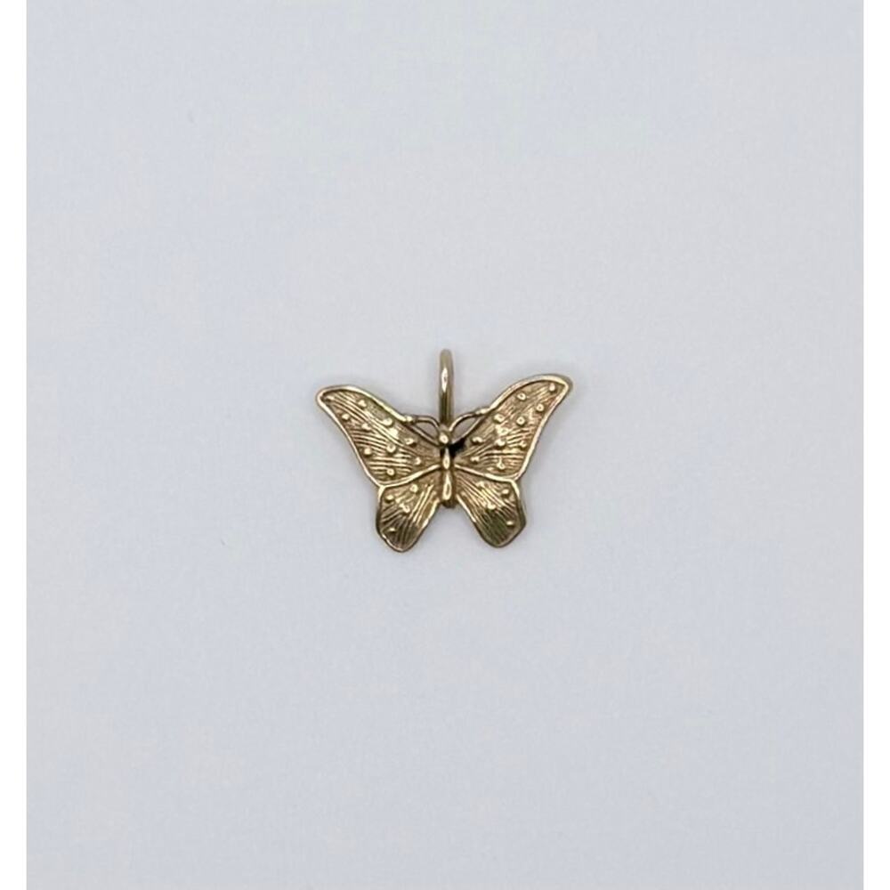 Vintage 14k Gold Butterfly Charm
